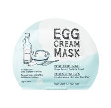 too cool for school Egg Cream Mask Pore Tightening, 28gm