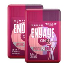 Engage ON Woman Dual Work & Party Assorted - Pack of 2, 28ml Each