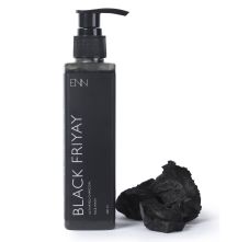 ENN Black Friyay Activated Charcoal Face Wash, 200ml