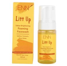 ENN Litt Up Ubtan Skin Brightening Foaming Facewash, 110ml