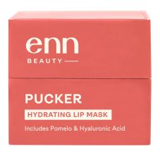 ENN Pucker Hydrating Lip Mask With Hyaluronic Acid - Pomelo, 6gm