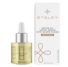 Etsley Argan Oil Skin Repair Facial Serum With Silver Flakes, 20ml