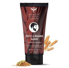 Bombay Shaving Company Face & Beard Wash with Wheat Protein & Vitamin E, 45gm