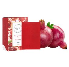 Fizzy Fern Handmade Pomegranate And Tamarind Soap, 125gm