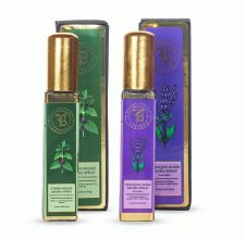 Fragrance & Beyond Aromatherapy Spearmint And Lavender Stress Relieving And Tranquil Sleep Aroma Spray, 12ml - Set of 2