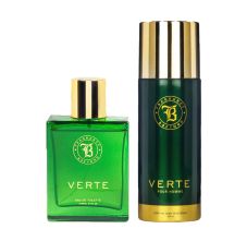 Fragrance & Beyond Verte 2 Pcs Gift Set for Men Eau De Toilette 100ml + Body Deodorant 150ml