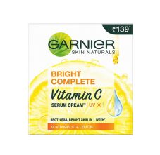 Garnier Bright Complete VITAMIN C Serum Cream UV, 45gm