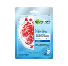 Garnier Skin Naturals, Hydra Bomb, Face Serum Sheet Mask (Blue), 32gm