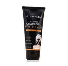 Glamveda Activated Charcoal Peel Off Mask, 100gm