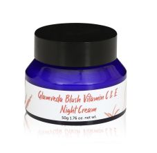 Glamveda Blush Vitamin C & E Night Cream, 50gm