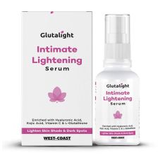 Glutalight Intimate Lightening Serum For Lighten Skin Shade & Dark Spots, 30ml