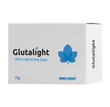 Glutalight Skin Lightening Soap For Reduce Freckles, Age Marks, Acne Spots, 75gm