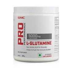 GNC Pro Performance L-Glutamine - 5000mg - Unflavored, 250 gm