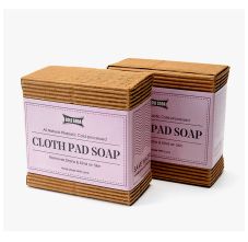 Goli Soda All Natural Probiotics Cloth Pad Diaper Soap, 90gm - Pack Of 2