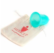 Goli Soda Her Cup Reusable Menstrual Cup for Women - Teal