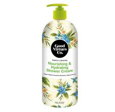 Good Virtues Co Nourishing & Hydrating Shower Cream, 700ml