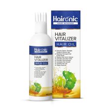 Haironic Hair Science Hair Vitalizer Hair Oil - Boost Hair Growth, Prevents Hair Fall - Restore Damaged Hair & Hair Roots, 100ml