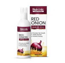 Haironic Hair Science Red Onion Oil- Anti Hair Loss & Hair Growth Oil, 100ml