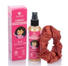 HealthBest Kidbest Detangler Spray for Kids Hair With Hair Band, 100ml