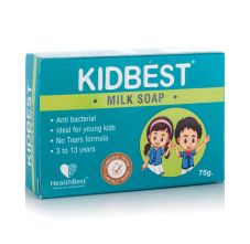 HealthBest Kidbest Milk Soap for Kids, 75gm - Pack of 3