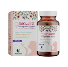HealthBest Pregnabest Conception Support Tablets, 60 Tablets