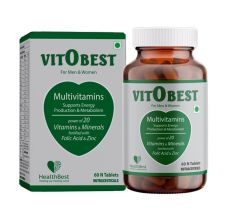 Healthbest Vitobest Tablets- Multivitamin And Minerals, 60 Tablets