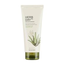 The Face Shop Herb Day 365 Master Blending Foaming Cleanser - Aloe & Green Tea, 170ml