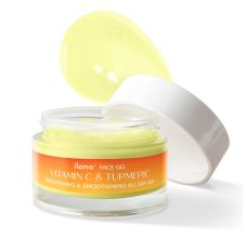 Ilana Brightening and Smoothening All day Gel with 2% Vitamin C & Turmeric For Radiant Skin, 50ml