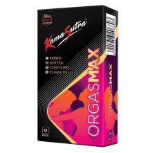 KamaSutra Orgasmax 4 in 1 Condom, 12 Pieces