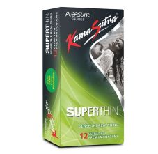 KamaSutra Superthin Ultra Thin Condom, 12 Pieces