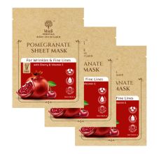 Khadi Essentials Pomegranate Sheet Mask, 25ml