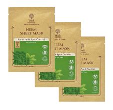 Khadi Essentials Tea Tree & Neem Sheet Mask, 25ml