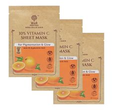 Khadi Essentials Vitamin C Sheet Mask, 25ml