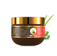Khadi Natural Hibiscus & Aloevera Hair Mask With Amla & Argan Oil- Powered Botanics, 200gm