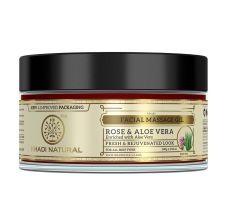 Khadi Natural Rose & Aloevera Face Massage Gel, 100gm