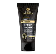 Khadi Organique Activated Charcoal Face Wash, 100gm