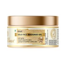 Khadi Organique Gold Face Massage Gel For Face, 50gm