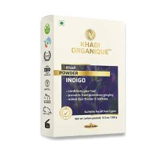Khadi Organique Indigo Powder Makes Hair Thicker & Lustrous, 150gm