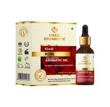 Khadi Organique Rose Pure & Natural Aromatic Oil, 15ml