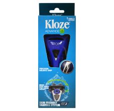 Kloze Advance 3, Shaving Friendly Shaving System 1 Handle + 1 Cartridges