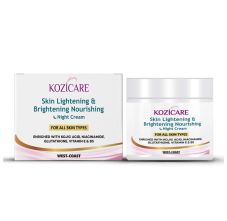 Kozicare Skin Lightening & Brightening Nourishing Night Cream, 50gm