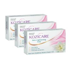 Kozicare Skin Lightening Soap, 75gm (Pack of 3)