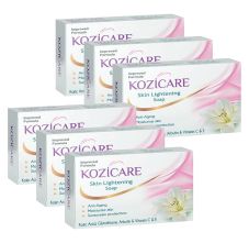 Kozicare Skin Lightening Soap, 75gm (Pack of 6)