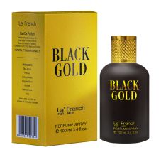 La' French Black Gold Eau De Perfume For Men, 100ml