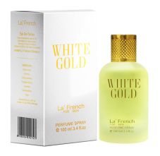 La' French White Gold Eau De Perfume For Men, 100ml