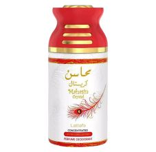 Lattafa Mahasin Crystal Concentrated Extra Long Lasting Perfume Deodorant, 250ml