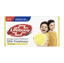 Lifebuoy Lemon Fresh Soap Bar, 100gm - Pack of 4