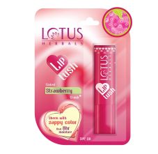 Lotus Herbals Lip Lush Tinted Lip Balm SPF-20 - Strawberry Crush, 4gm