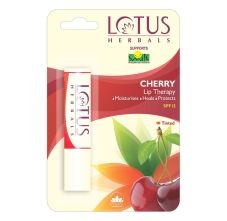 Lotus Herbals Cherry Lip Tinted Therapy SPF 15, 4gm