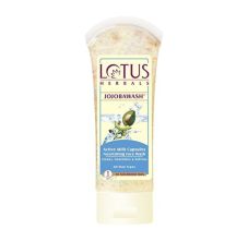 Lotus Herbals Jojoba Face Wash, Active Milli Capsules, 120gm